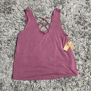 NEW! American Eagle‎ Plum Colored Tank Top. Size Small. Women’s.